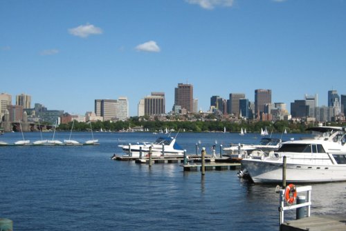 Boston from Cambridge in 2008