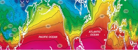 Ocean Temperature Map